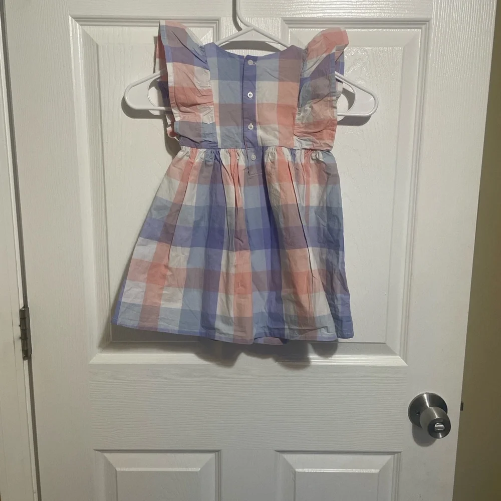 Carter's Pastel Plaid Dress Size 2T